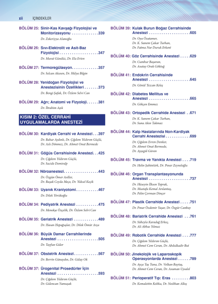 Temel Anestezi Güncellenmiş 3. Baskı