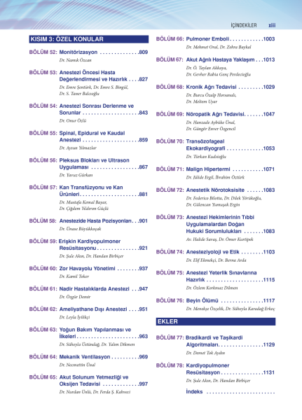 Temel Anestezi Güncellenmiş 3. Baskı