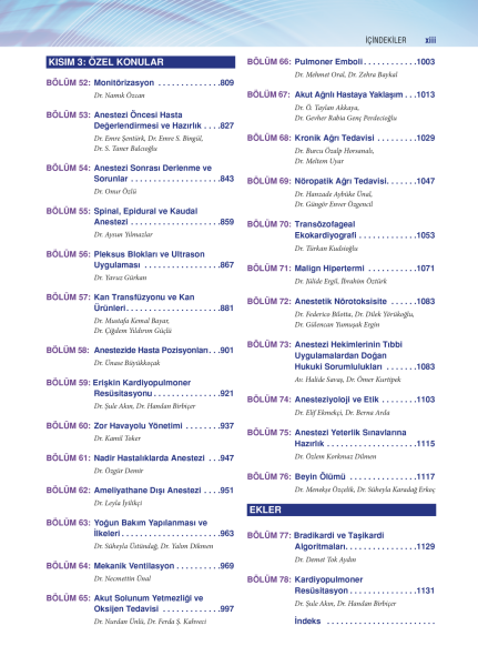 Temel Anestezi Güncellenmiş 3. Baskı