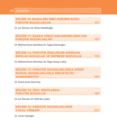 Psikotik Bozukluklar Akıl Notları