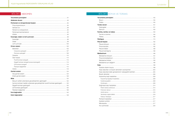 Küçük Hayvanlarda Radyografik Yorumlama Atlası (QR Kodlu Videolu)