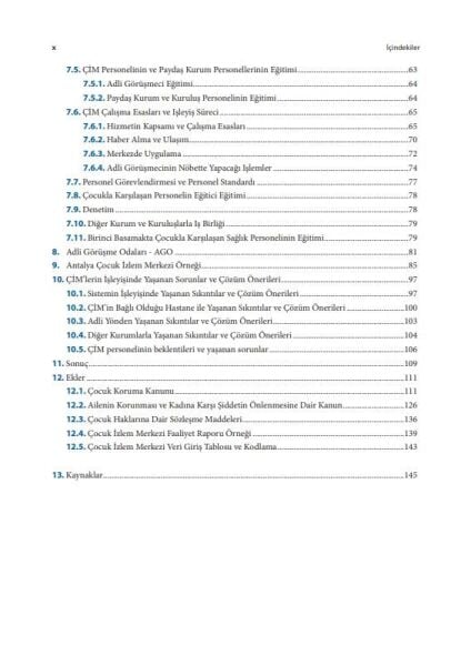 Türkiye’de Çocuk İzlem Merkezleri ve Antalya Çocuk İzlem Merkezi Deneyimi