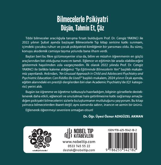 Bilmecelerle Psikiyatri : Düşün Tahmin Et, Çöz
