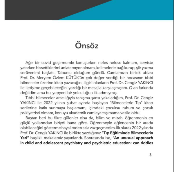 Bilmecelerle Psikiyatri : Düşün Tahmin Et, Çöz