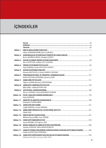 Ebelik Öğrencileri ve Ebeler için Normal ve Riskli Gebelikler