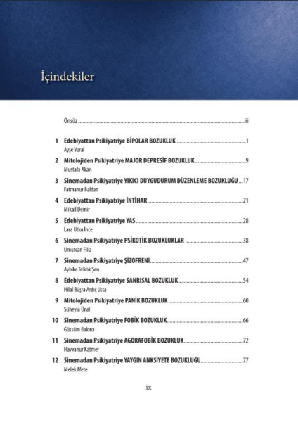 Sanattan Psikiyatriye: Ders Notları