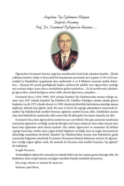 Klinik Teşhis (Propedötik, Semiyoloji, Muayene Usulleri) 2.Baskı