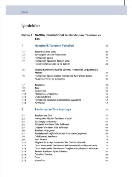 NANDA - Hemşirelik Tanıları: Tanımlar & Sınıflandırma 2024-2026