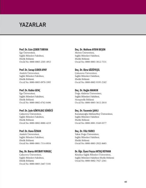 Ebelik Öğrencileri ve Ebeler için Doğum ve Doğum Sonu Dönem