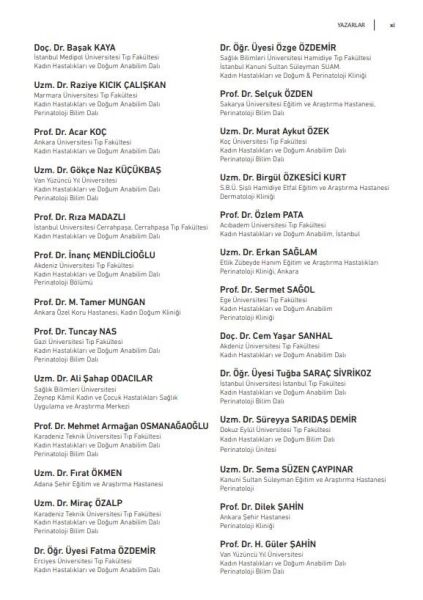 Perinatoloji Nobel Tıp