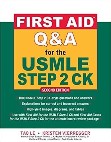 First Aid Q&A For The Usmle Step 2 Ck