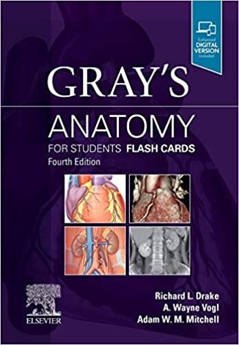 Gray's Anatomy For Students Flash Cards 4th Editio