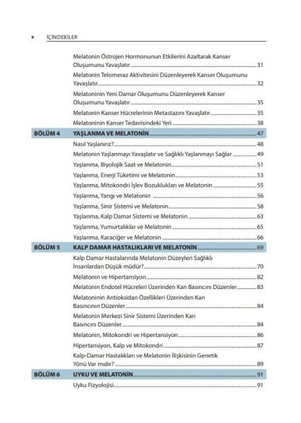 Karanlıkta Uyku, Melatonin ve Sağlık