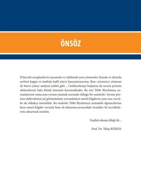 Serum Protein Elektroforezi: Pratik Bilgiler