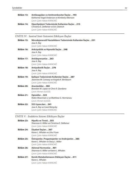 Lippincott Görsel Anlatımlı Çalışma Kitapları Farmakoloji