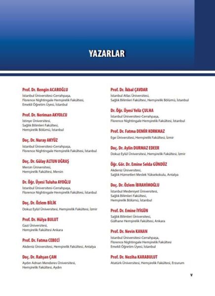 Cerrahi Yoğun Bakım Hemşireliği