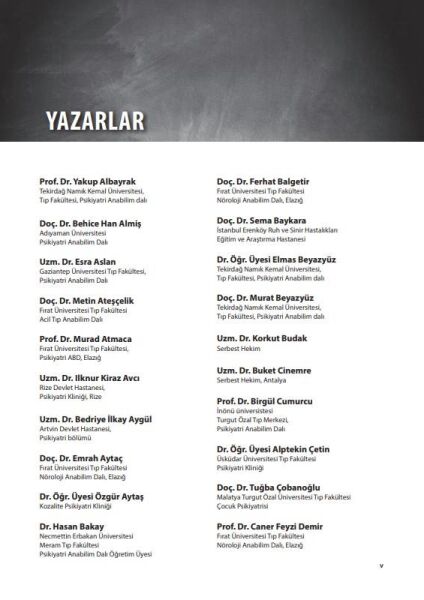 Psikiyatrik Acillere Yaklaşım