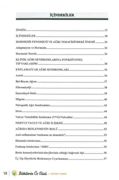 Bitkilerin Öz Gücü İle Ağrısız Yaşam