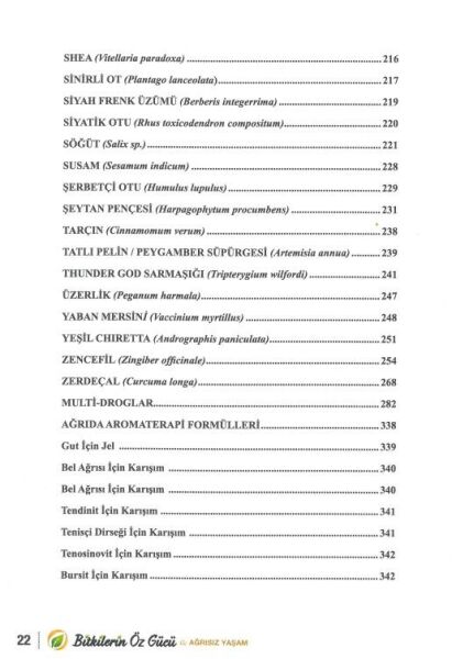 Bitkilerin Öz Gücü İle Ağrısız Yaşam