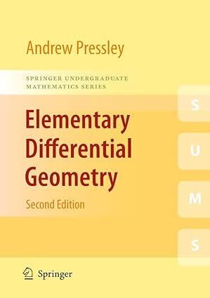Elementary Differential Geometry