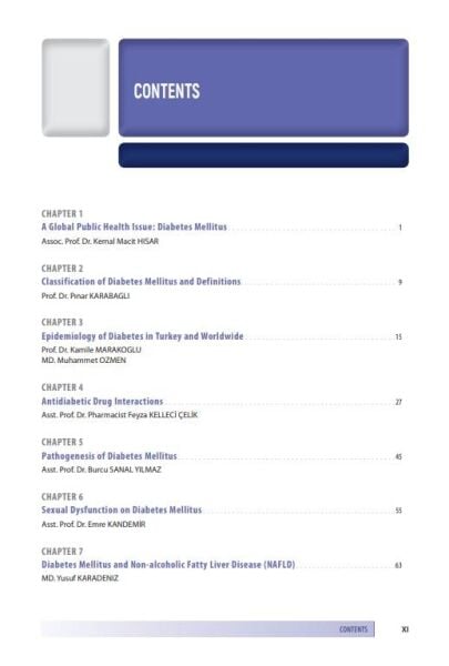 Current Perspective on Diabetes Mellitus i