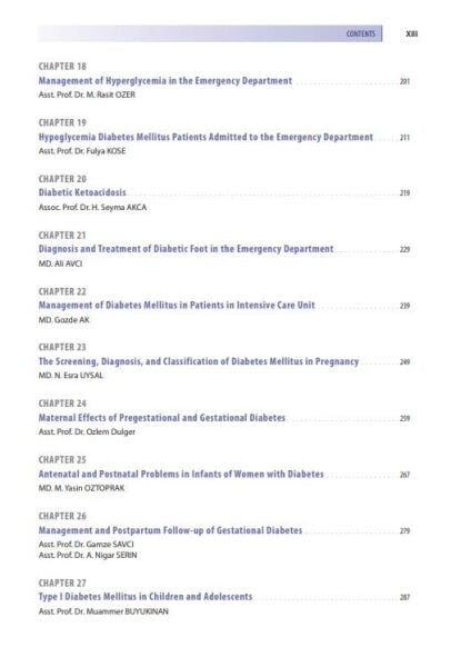 Current Perspective on Diabetes Mellitus i
