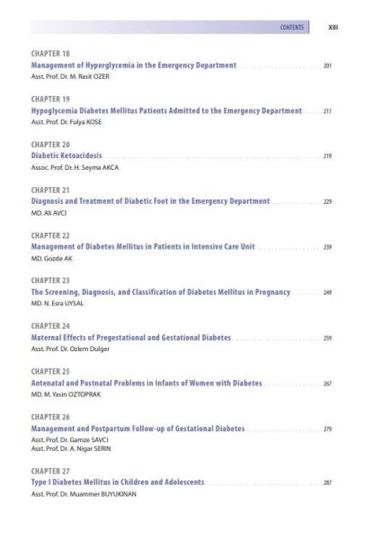 Current Perspective on Diabetes Mellitus i