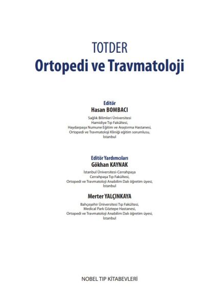 TOTDER Ortopedi ve Travmatoloji