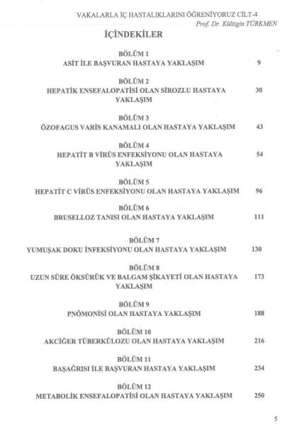 Vakalarla İç Hastalıklarını Öğreniyoruz Cilt: 4