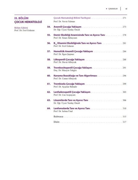 Temelden Kliniğe Hemopoietik Sistem