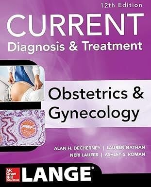 Current Diagnosis & Treatment Obstetrics & Gynecol