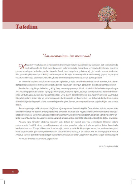 Anılarla Tıpta Öncüler - I
