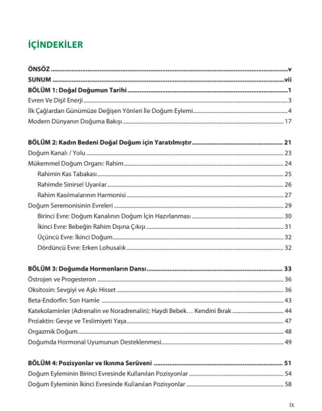 Doğal Doğum Felsefesi 3.Baskı