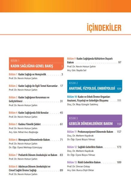 Kadın Sağlığı, Hastalıkları ve Doğum: Bilgiden Uygulamaya (Videolarla Destekli İnteraktif Eğitim Rehberi)