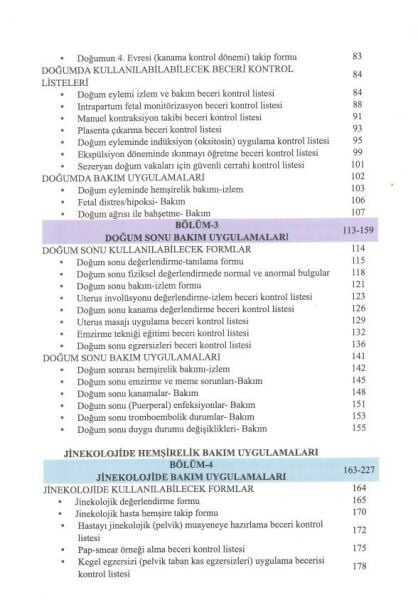 Doğum ve Kadın Hastalıkları Hemşireliği: Bakım-Uygulama Rehberi