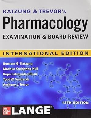KATZUNG AND TREBORS PHARMOCOLOGY EXAMİNAT
