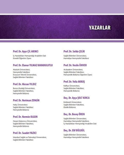 İç Hastalıkları ve Kadın Sağlığı Genişletilmiş ve Güncellenmiş 2. Baskı