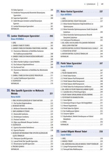 Bel Ağrısı ve Rehabilitasyonu