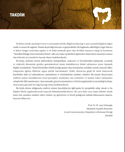 Temelden Kliniğe Gastrointestinal Sistem