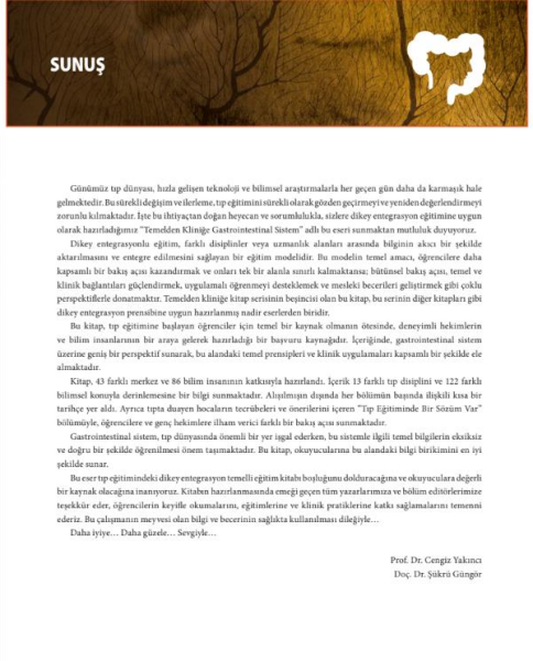 Temelden Kliniğe Gastrointestinal Sistem
