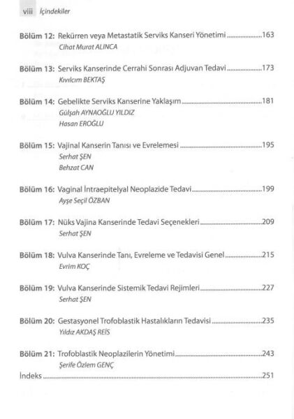 Jinekolojik Kanserler