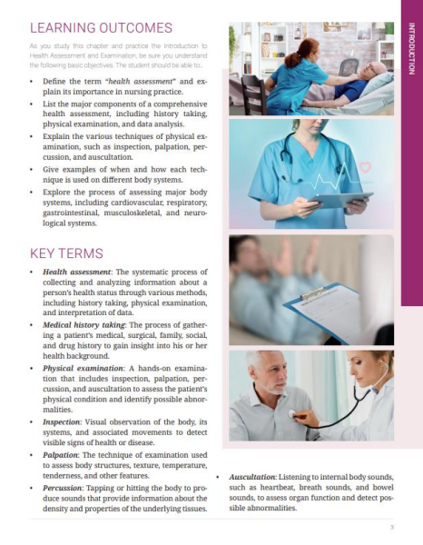 Health Assessment Physical Examination in Nursing