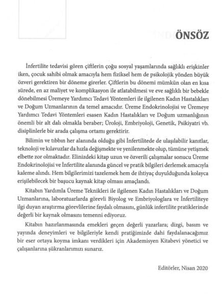 İnfertilitede Güncel Yaklaşımlar