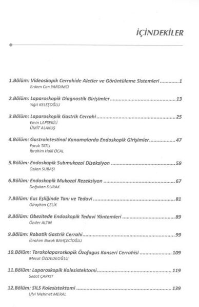 Minimal İnvaziv Cerrahi