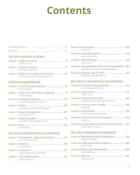 Medical Nursing: Assessment and Management of Health Problems
