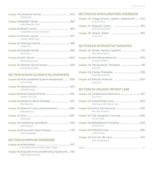 Medical Nursing: Assessment and Management of Health Problems