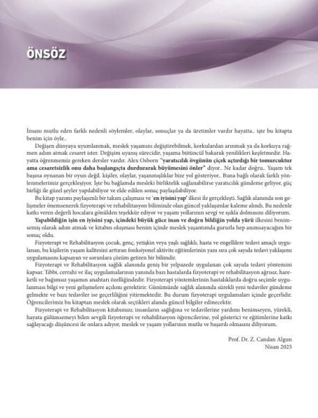 Fizyoterapi ve Rehabilitasyon