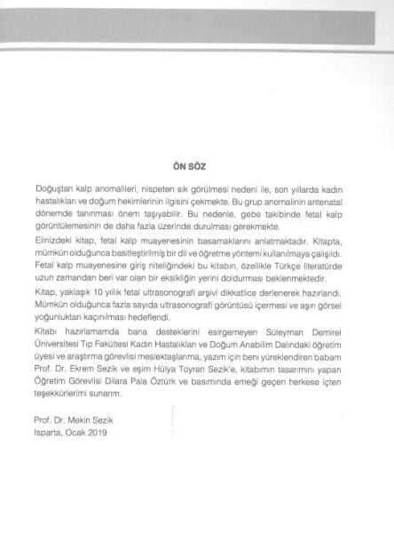 12 Adımda Fetal Kalp Muayenesi