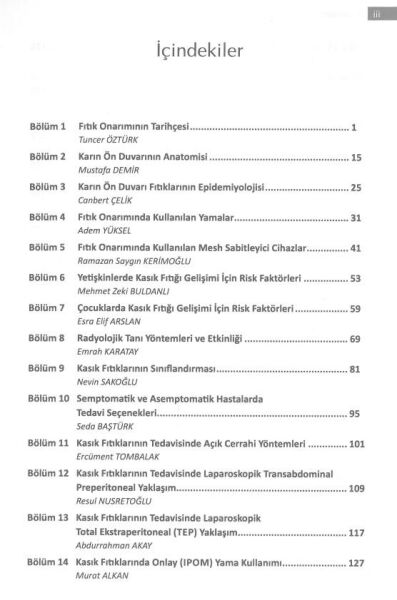 Fıtık Cerrahisi