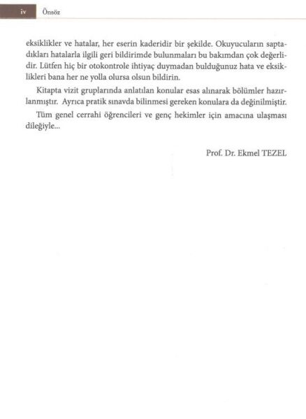 Genel Cerrahi Pratik Rehberi